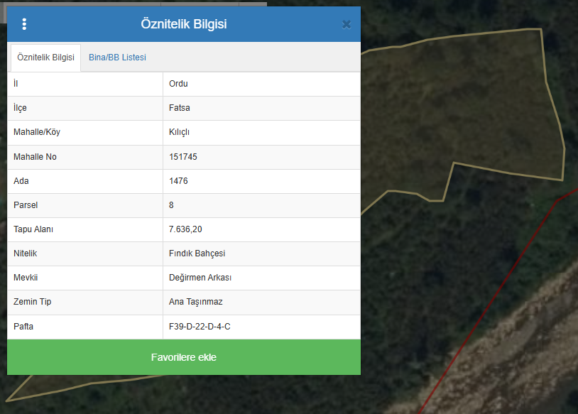 MABEL'den ILICA MAH. ILICA YOLU ÜZERİ YAKIN 7636 m2 F. BAHÇESİ
